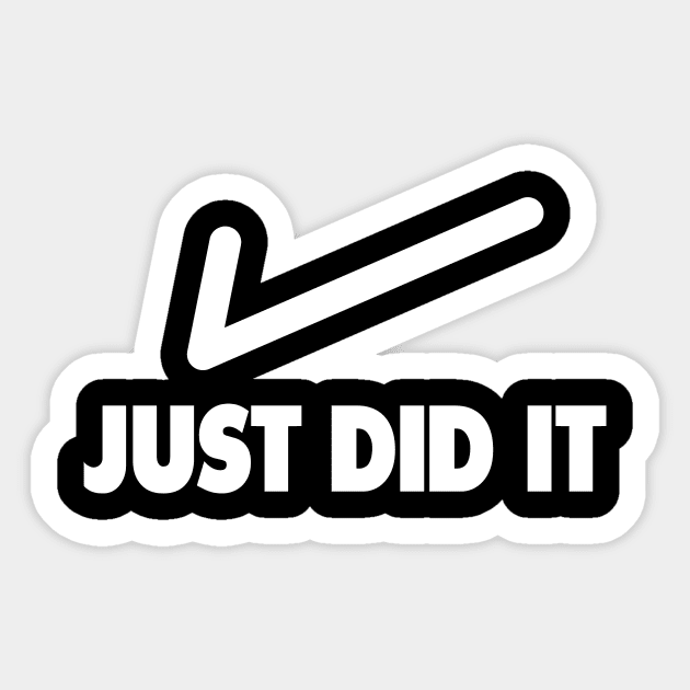 Nike just did it hot sale
